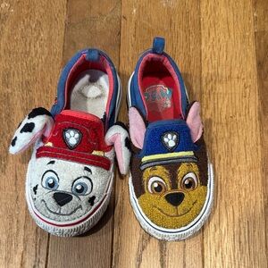 Paw Patrol Kids Slip On Sneakers - Blue and Yellow